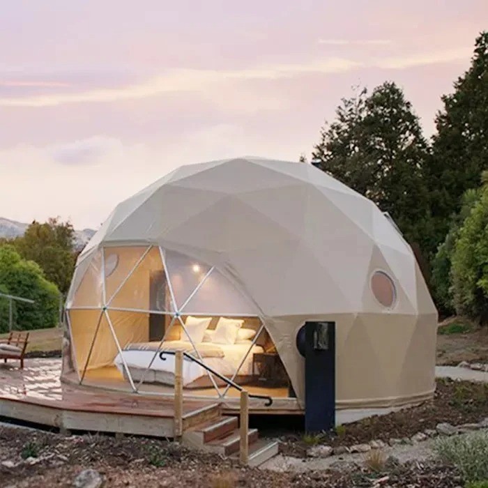 equipos profesionales - Glamping tipo Cúpula / Domo - Geo Dome Tent Hotel 3