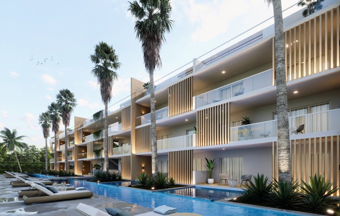 apartamentos - Proyecto de apartamentos de 2 y 3 habs ubicado en Villas Bavaro  3