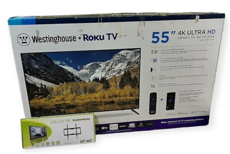 tv - Smart TV Westinghouse, PG, Philips Toshiba 32 a 55 Pulgadas 4K Ultra HD con Base