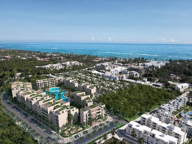 apartamentos - Proyecto en venta Punta Cana #23-1167 dos dormitorios, balcón, vista al mar. 6
