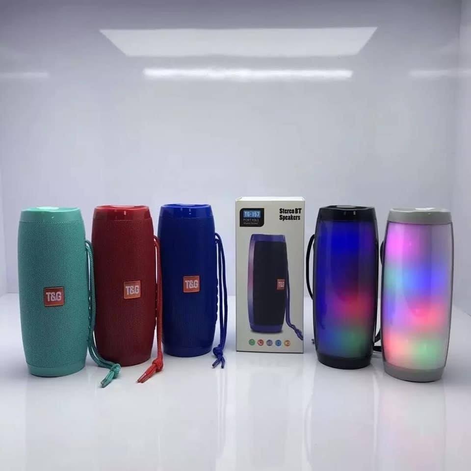 accesorios para electronica - Bocina inalámbrica Bluetooth Con Luces Portátil Altavoz Recargable Tipo JBL 3