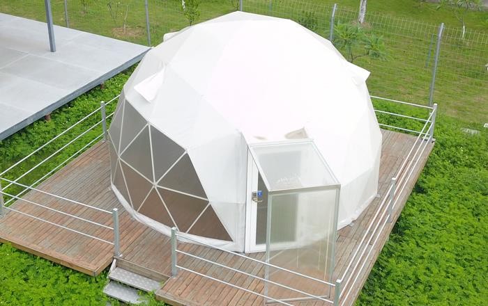 equipos profesionales - Glamping tipo Cúpula / Domo - Geo Dome Tent Hotel 1