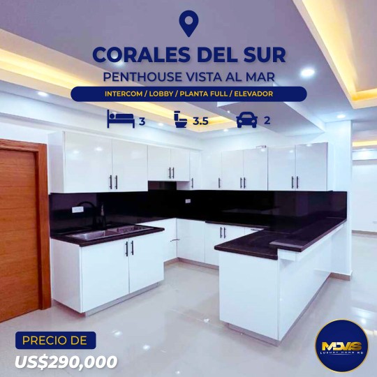 penthouses - Venta de Penthouse Vista al Mar Los Corales del Sur