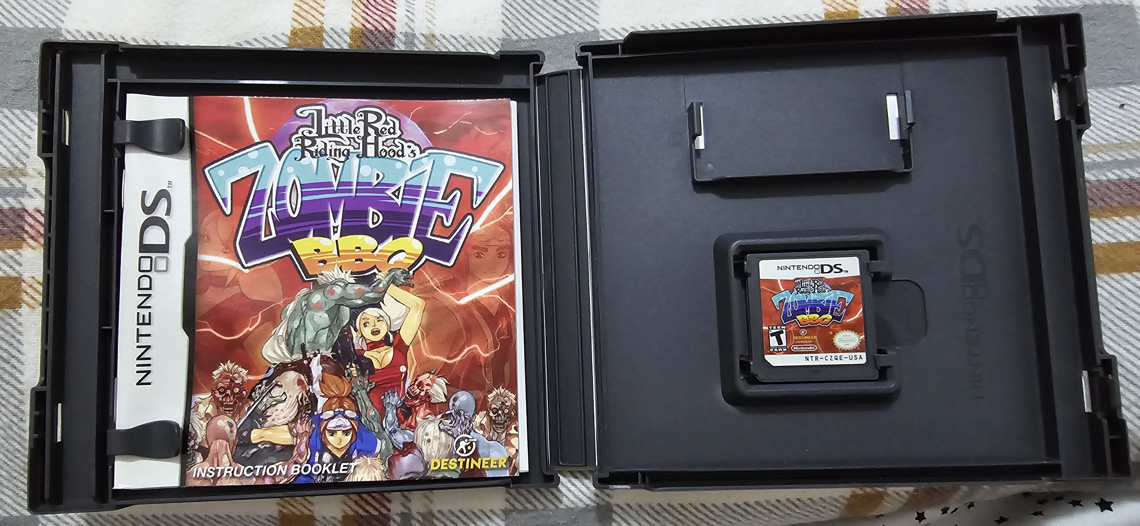 consolas y videojuegos - Nintendo ds Zombie BBQ Original  3