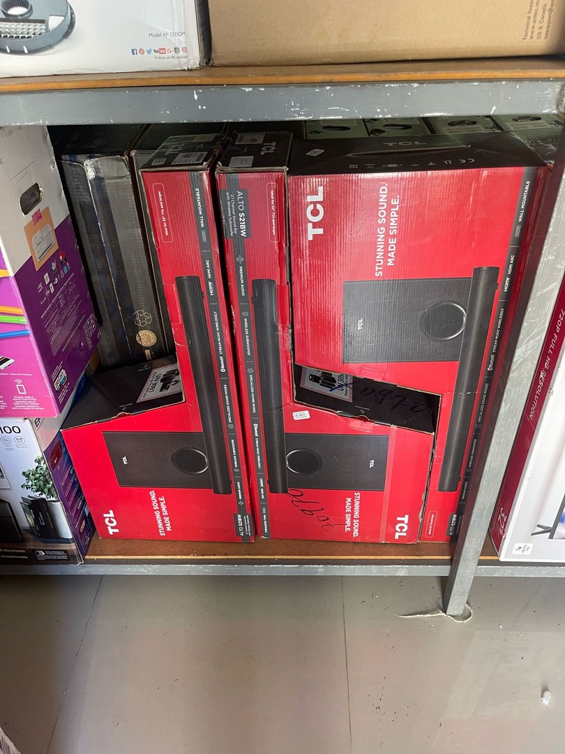 camaras y audio - Barra de Sonido TCL Altos Con Subwoofer Nuevas Disponibles