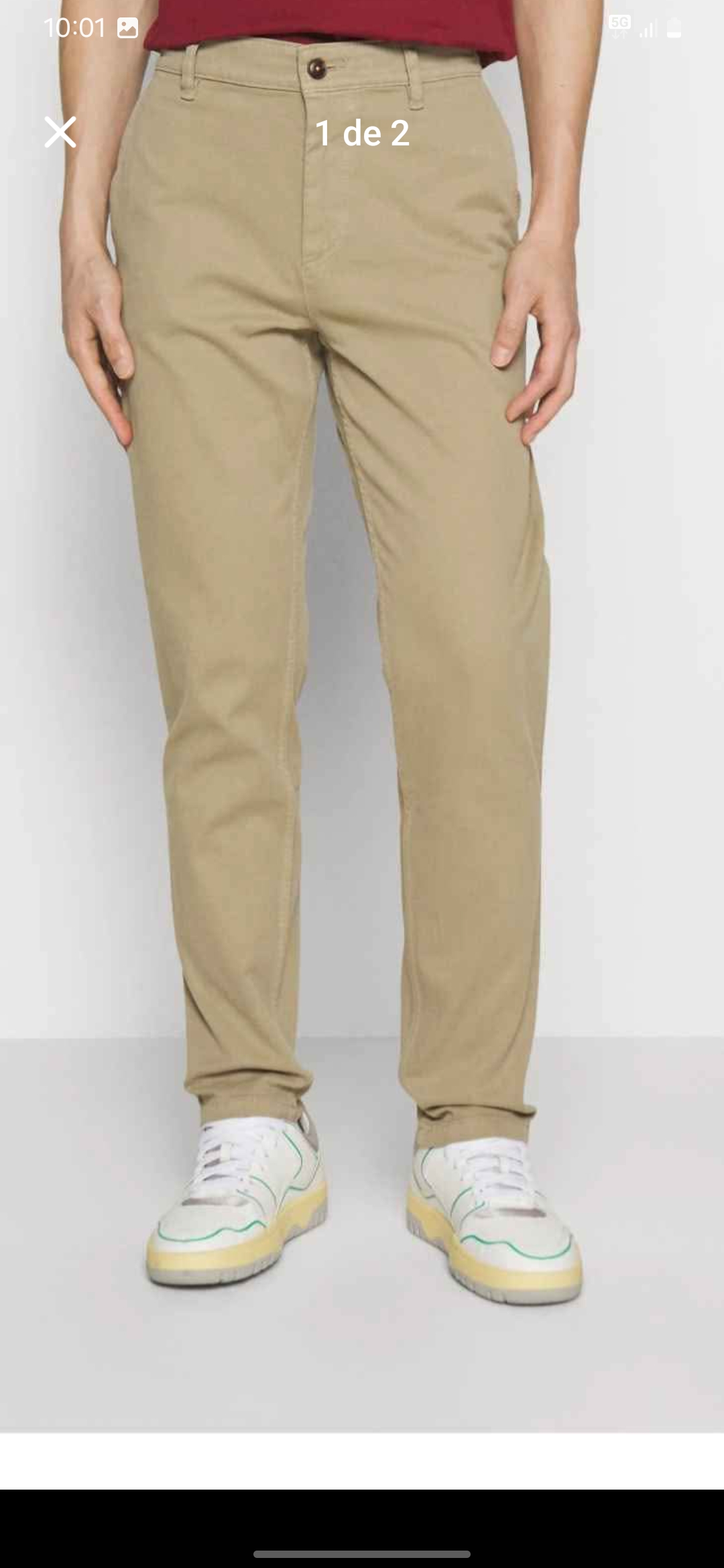 ropa para hombre - Pantalón Tapered Boss New  size 38 tela casual.  