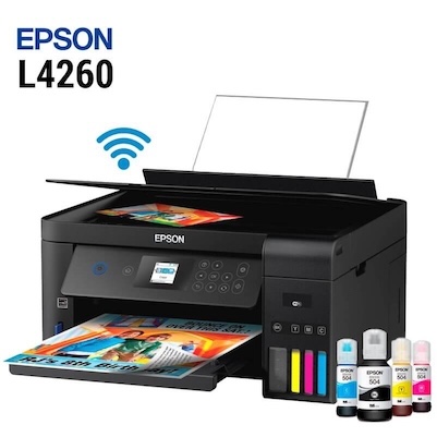 impresoras y scanners - Impresora epson L4260 wifi nueva 0