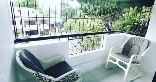 apartamentos - Airbnb AMUEBLADO 3er piso atrás de unión médica Santiago 7