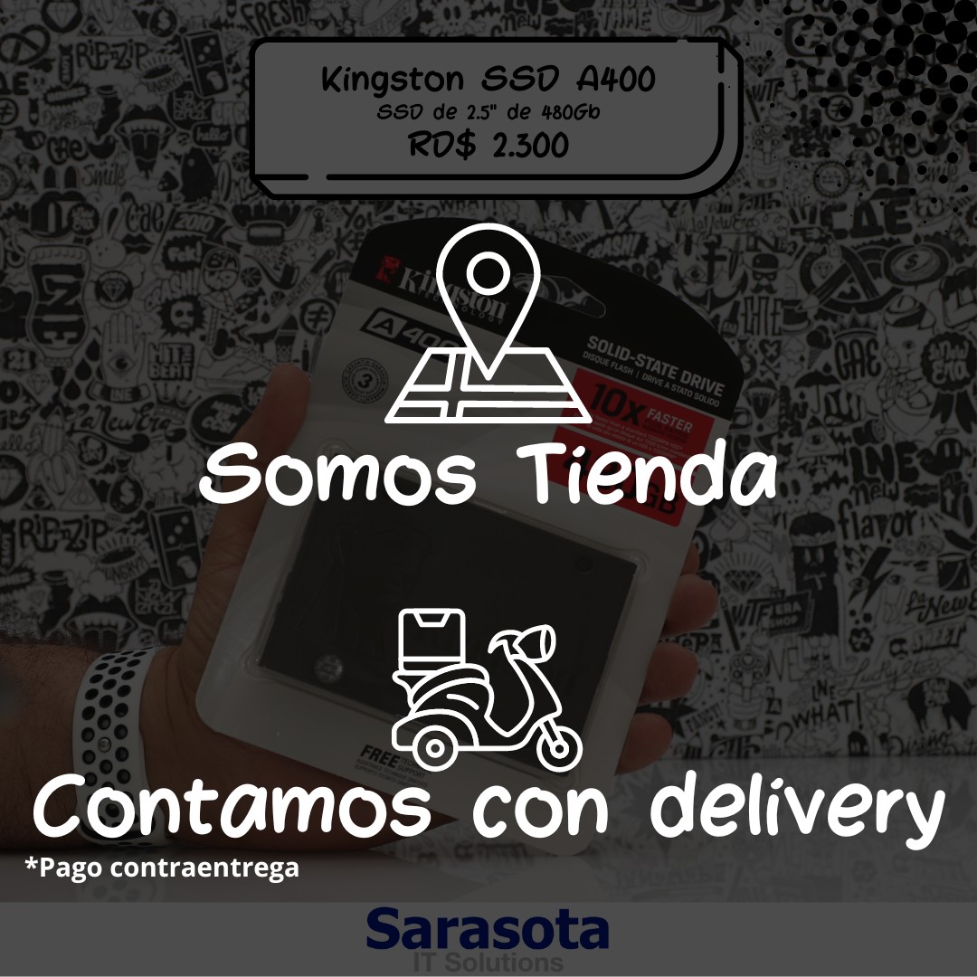 accesorios para electronica - SSD de 480Gb marca Kingston Serie A400 en RD$ 2300 2