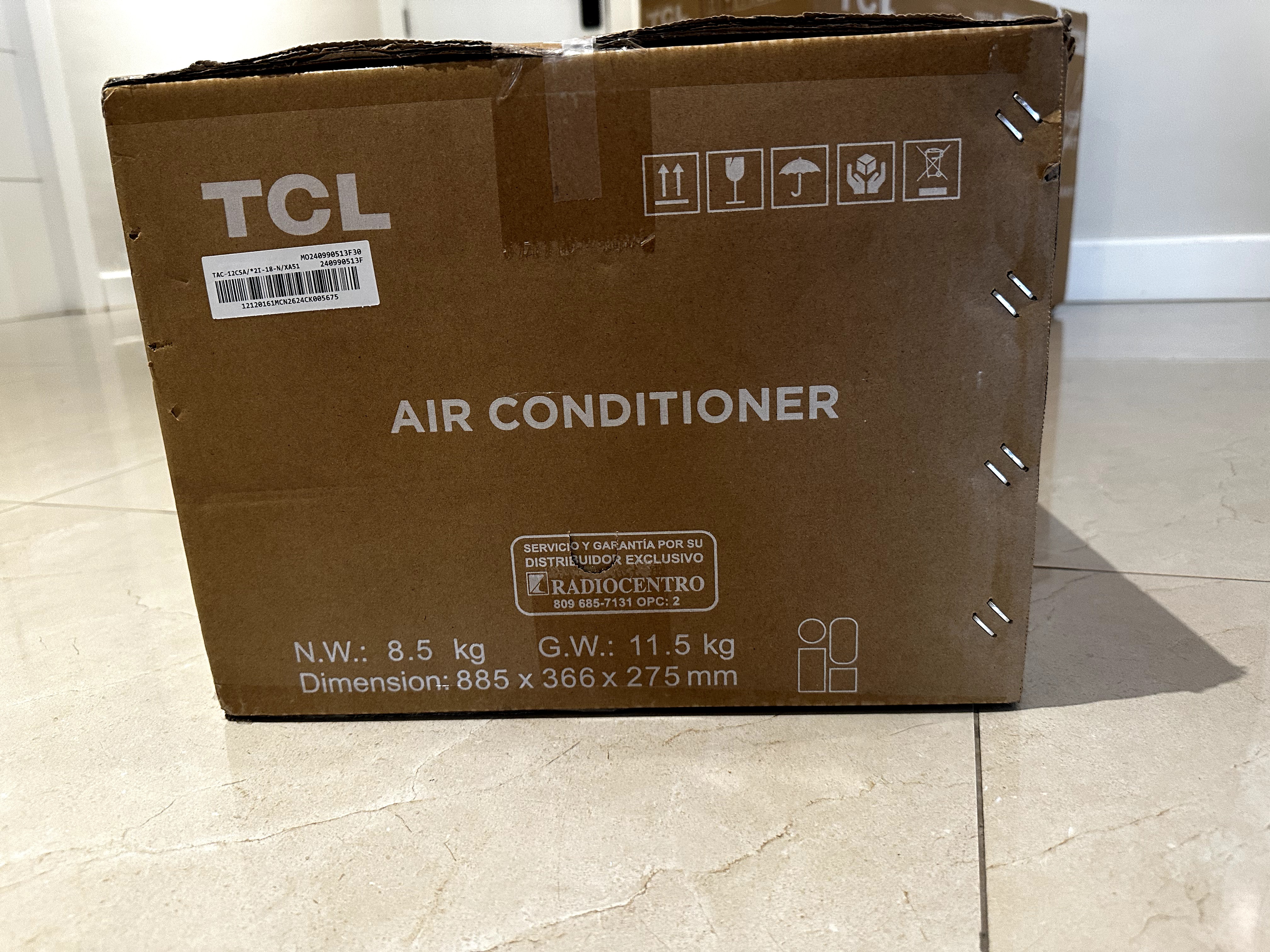 otros electronicos - TCL AIRE ACONDICIONADO NUEVO SIN ABRIR 3