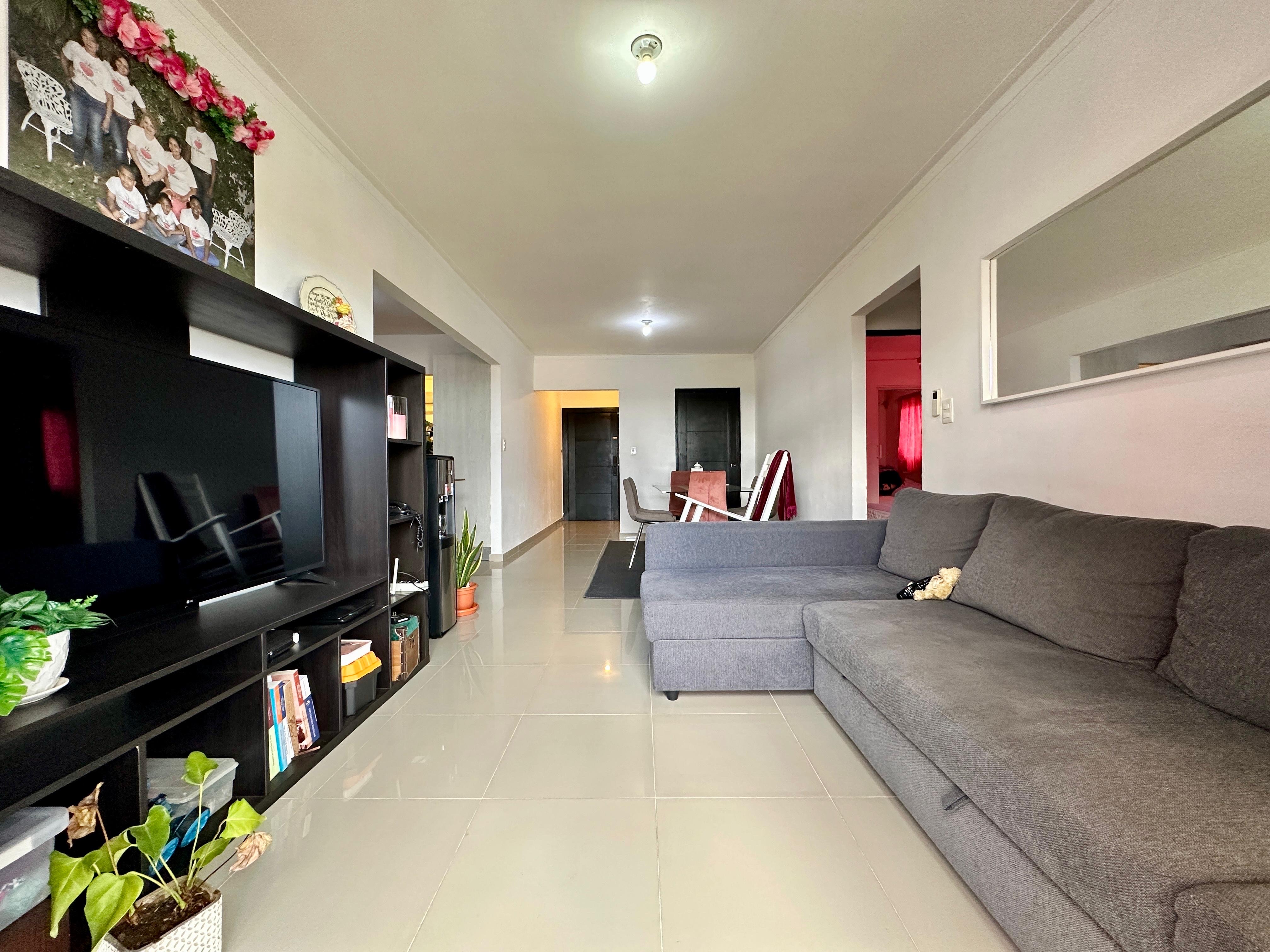 apartamentos - venta de apartamento piso 9 en la charles de Gaulle Santo Domingo este de 89mts 6