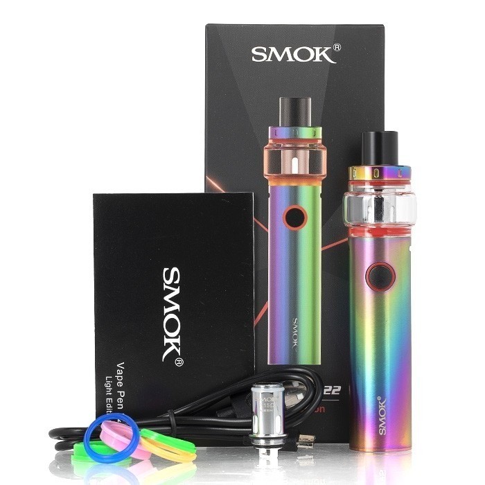 hobby y coleccion - Vape Smok Pen 22 Edicion Especial Con Luz Vaper Light Edition + LIQUIDO" 4