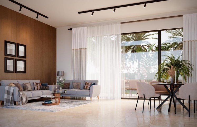 casas - Proyecto en venta Punta Cana #24-197 tres dormitorios, áreas de recreación.
 1
