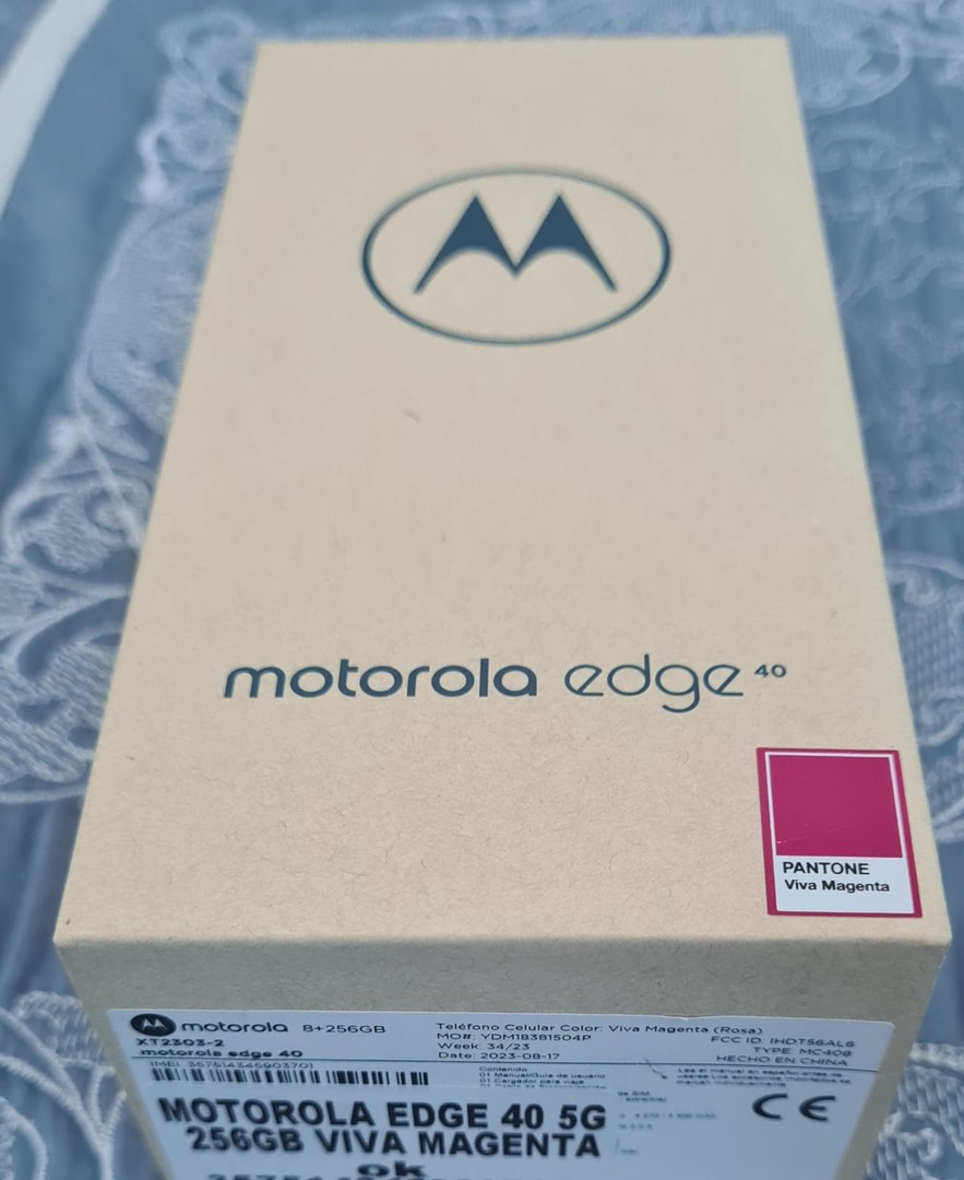celulares y tabletas - Motorola Edge 40 + Reloj inteligente