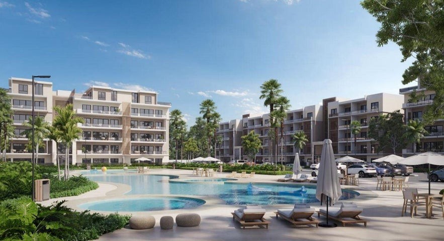 apartamentos - Proyecto en venta Punta Cana  #24-1492 dos dormitorios, piscina, gazebo.
 4