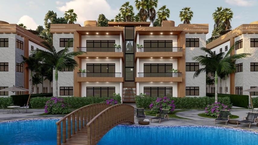 apartamentos - Proyecto en venta Punta Cana  #24-895 un dormitorio, piscina, gimnasio.
 6