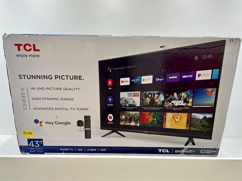 tv - SMART TCL ANDROID TV 43 PULGADAS NUEVAS 0KM SELLADAS.