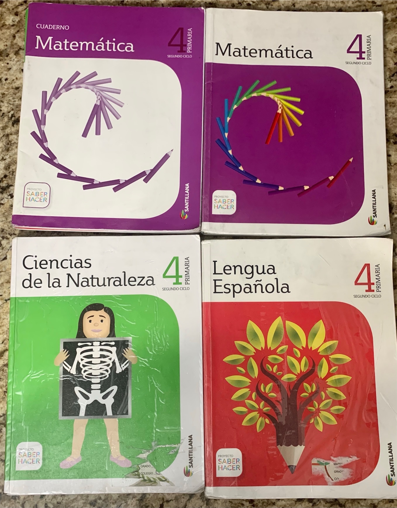 libros y revistas - LIBROS ESCOLARES 4to DE PRIMARIA SANTILLANA 1