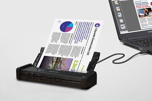impresoras y scanners - Scaner Epson DS-320 Portatil Capacidad de 20 Hojas 5