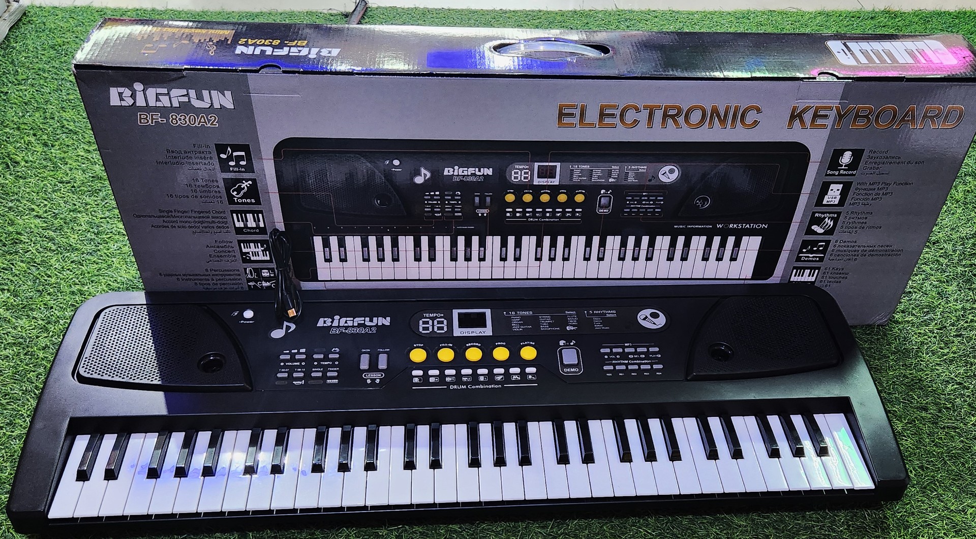 instrumentos musicales - Piano electronico recargable, piano. 5