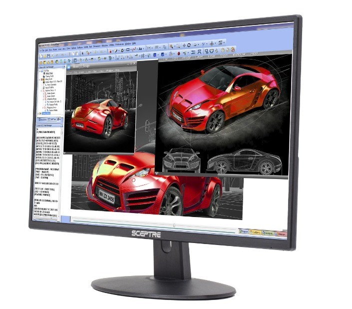 computadoras y laptops - OFERTA Monitor Sceptre E248W, 24" LED Monitor 0