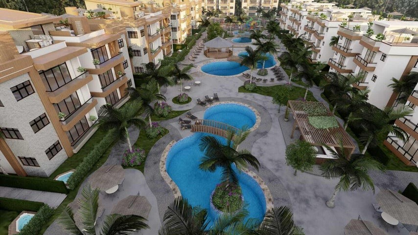 apartamentos - Proyecto en venta Punta Cana  #24-895 un dormitorio, piscina, gimnasio.
 7