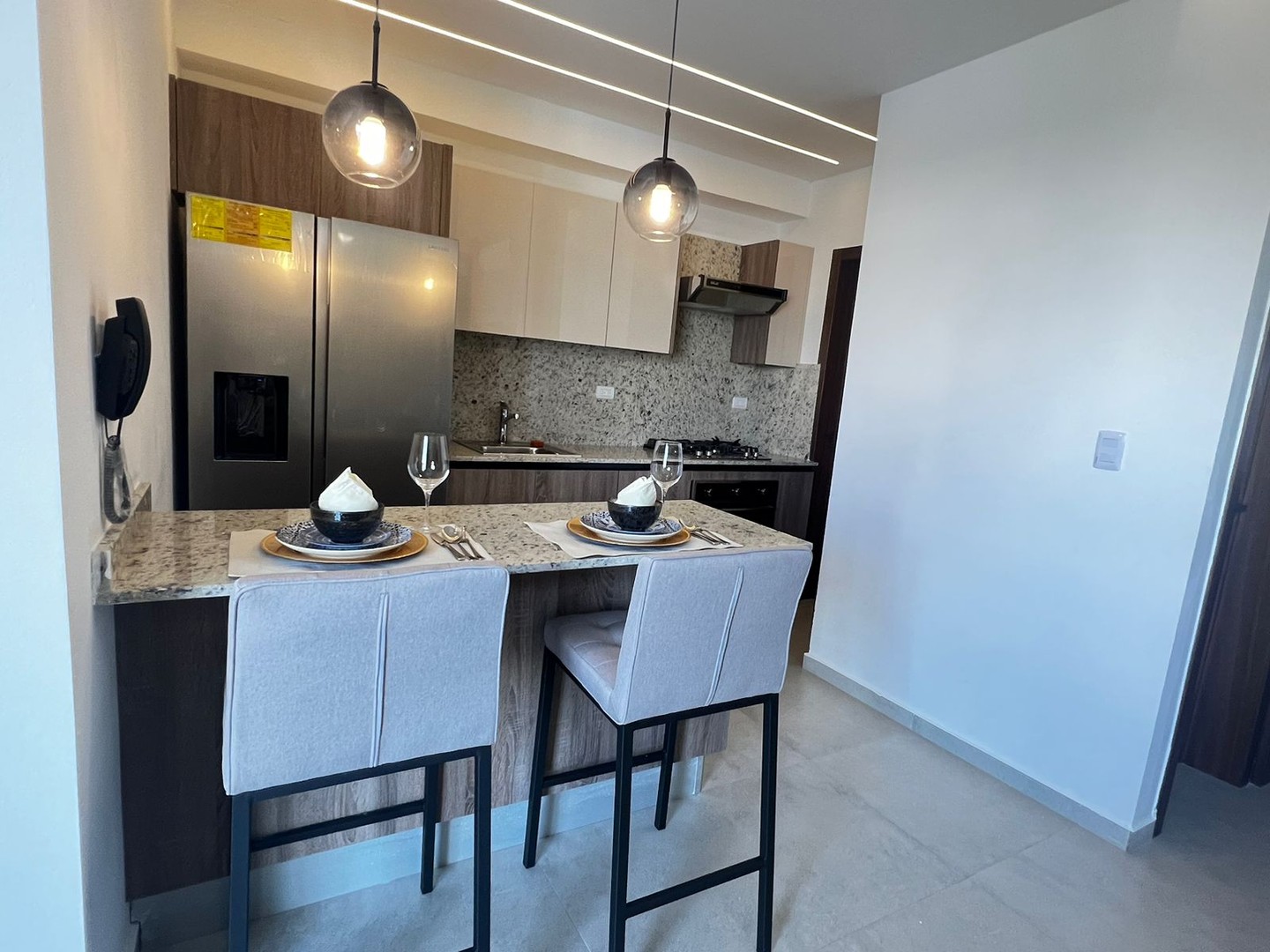 apartamentos - 📍LA ESPERILLA	
Apartamento Amueblado NUEVO 1 hab, 1.5 baños, 1 parqueo 3