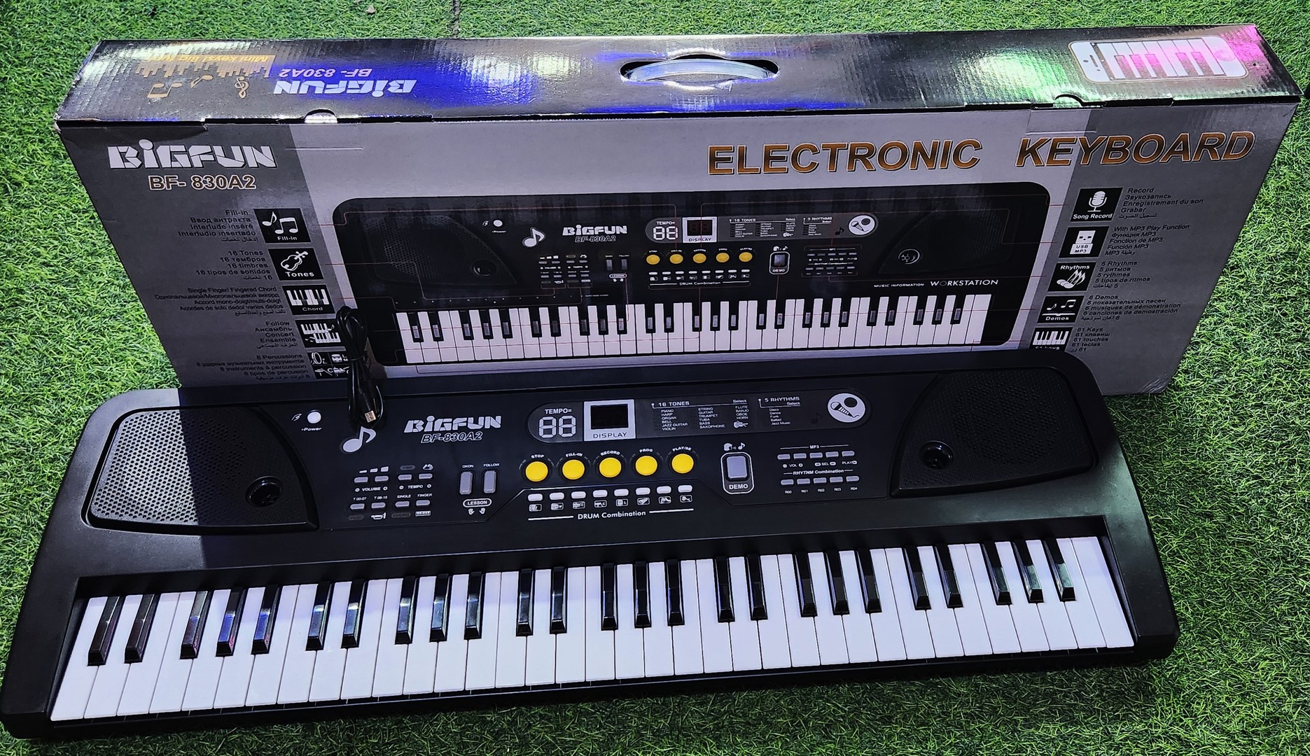 instrumentos musicales - Piano electronico recargable, piano. 6