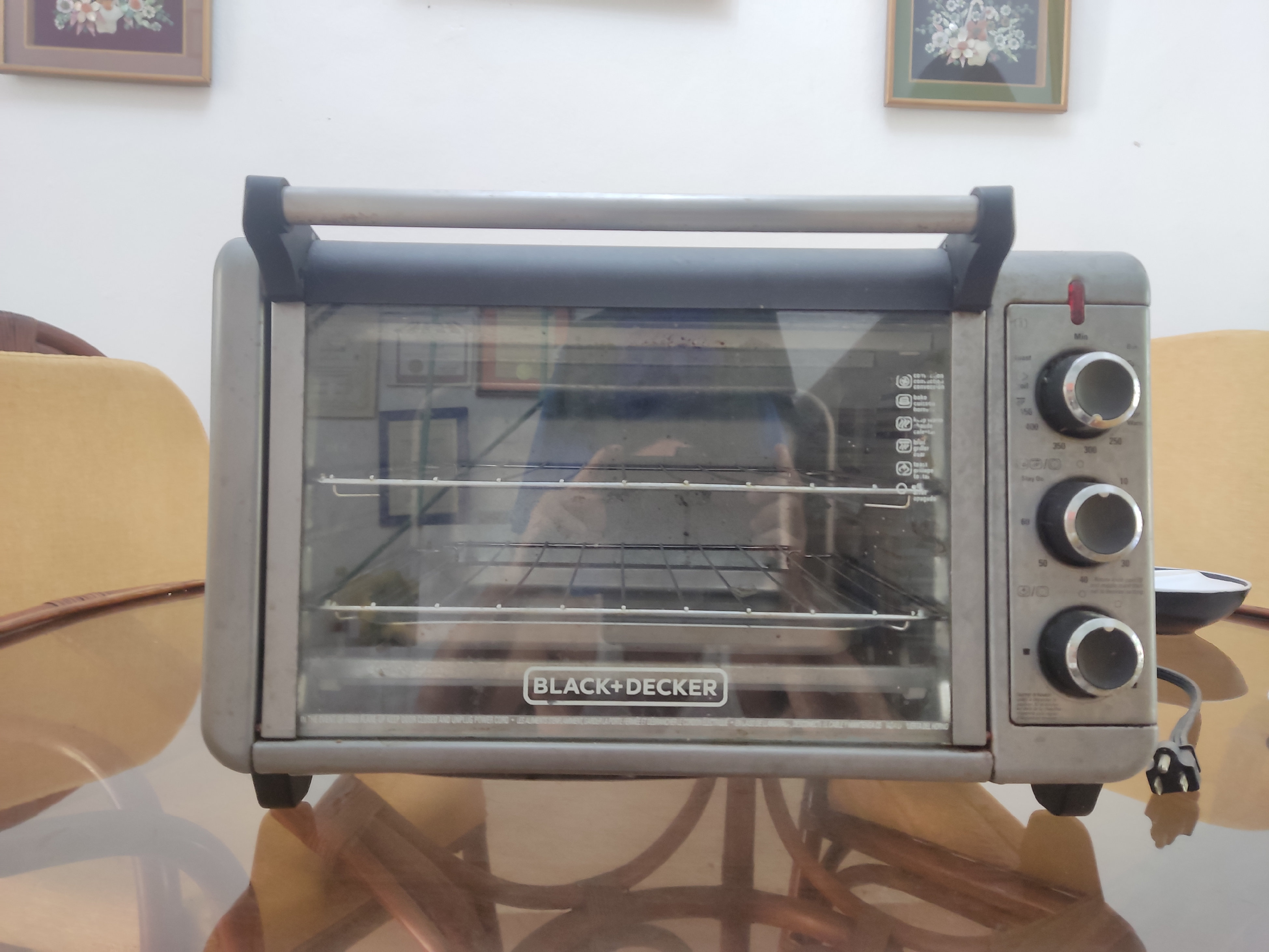 electrodomesticos - Horno eléctrico 3 parrillas Black-Decker  1