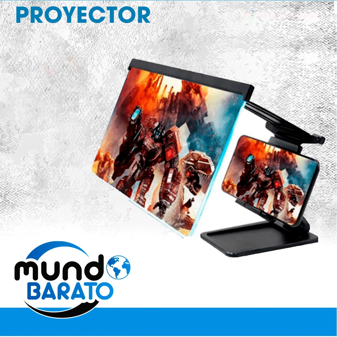 accesorios para electronica - Amplificador Proyector Aumentar Pantalla mejor vision lupa telefono celular 0