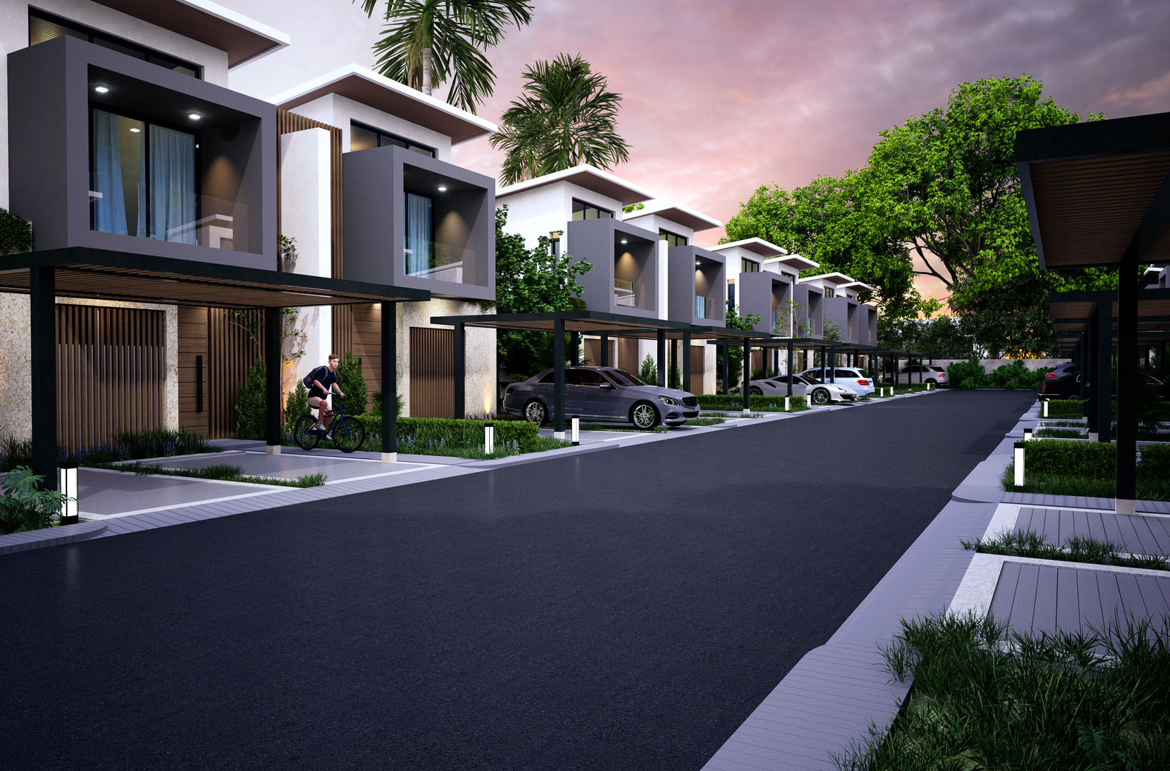 casas vacacionales y villas - Villas Estilo Duplex Lujo en Residencial VistaCana Listos 2026 en Bavaro 7