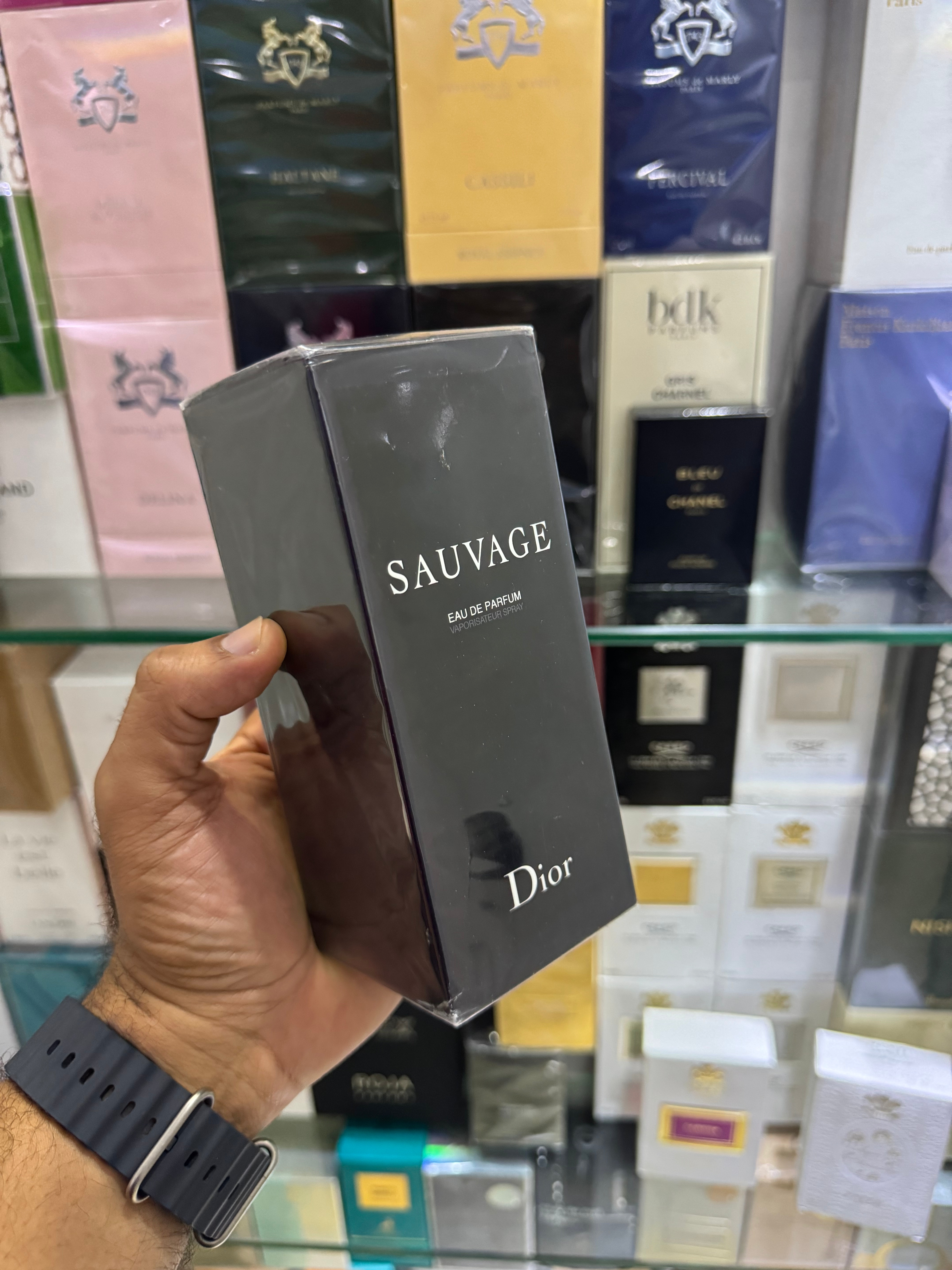 joyas, relojes y accesorios - Perfume Sauvage Dior 200ML EDP Nuevo, Original RD$