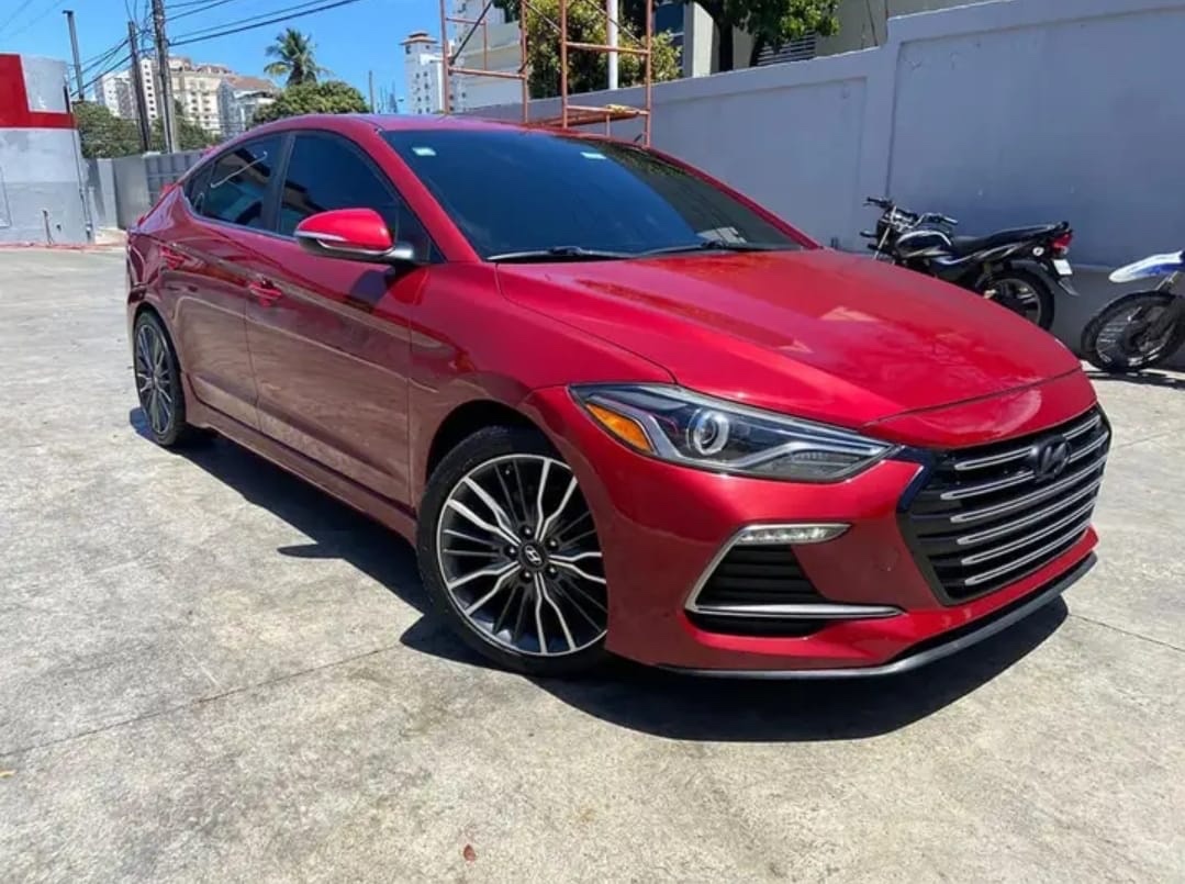 carros - HYUNDAI ELANTRA SPORT TURBO 2017 Clean Carfax