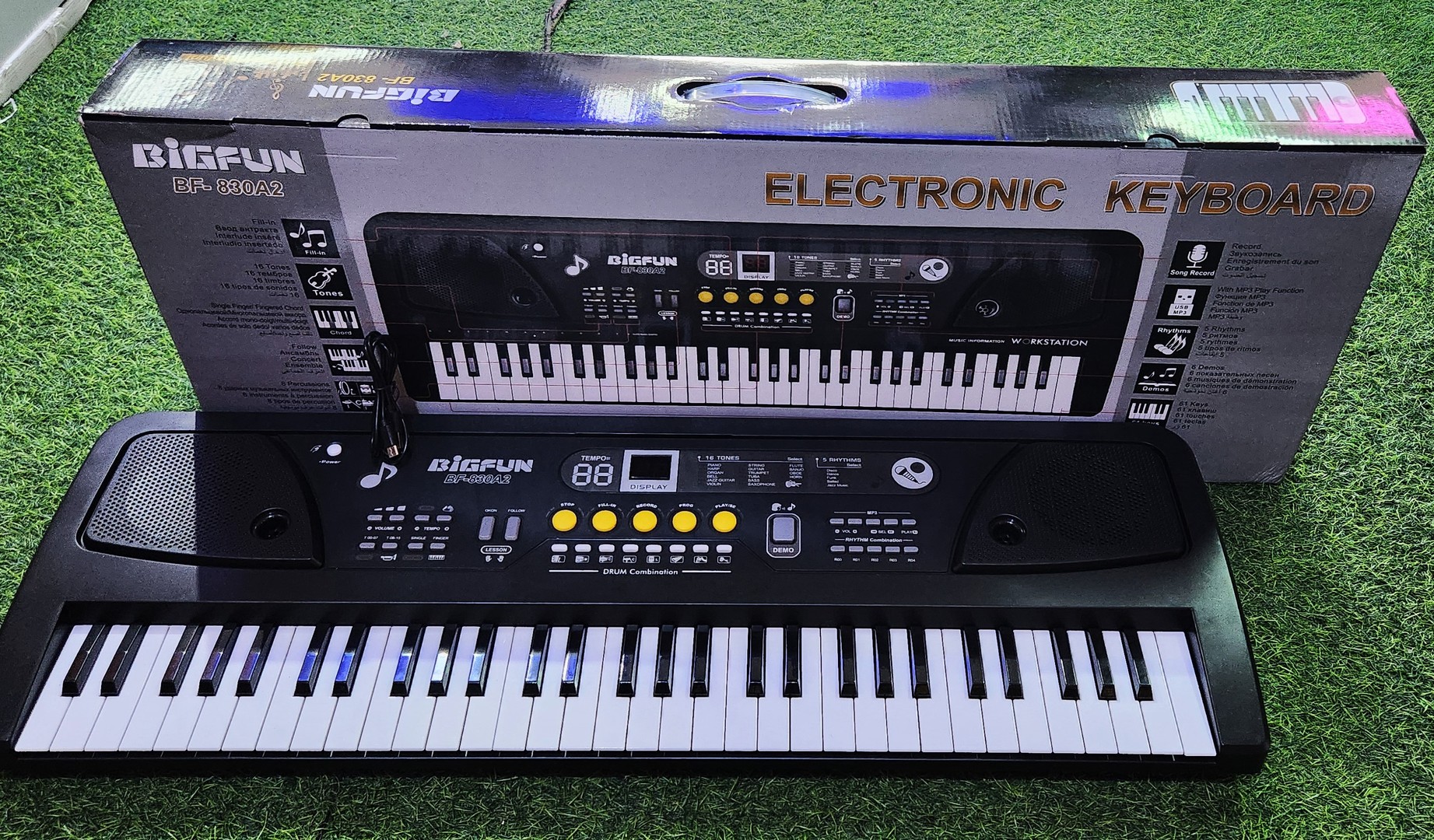 instrumentos musicales - Piano electronico recargable, piano. 7