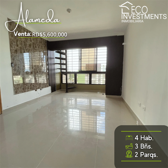 apartamentos - Vendo espectacular y espacioso apartamento.Santo Domingo Oeste.