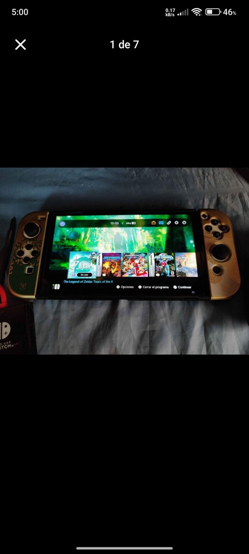 consolas y videojuegos - Nintendo switch oled hackeado.