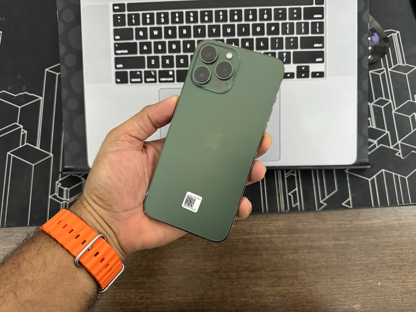 celulares y tabletas - iPhone 13 Pro Max 256GB Green, Como Nuevo, Desbloqueado, RD$ 43,500 NEG