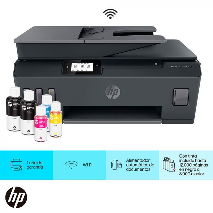 impresoras y scanners - HP SMART TANK 530 - ALL IN ONE PRINTER- SISTEMA DE TINTA CONTINUA - INALAMBRICO  0