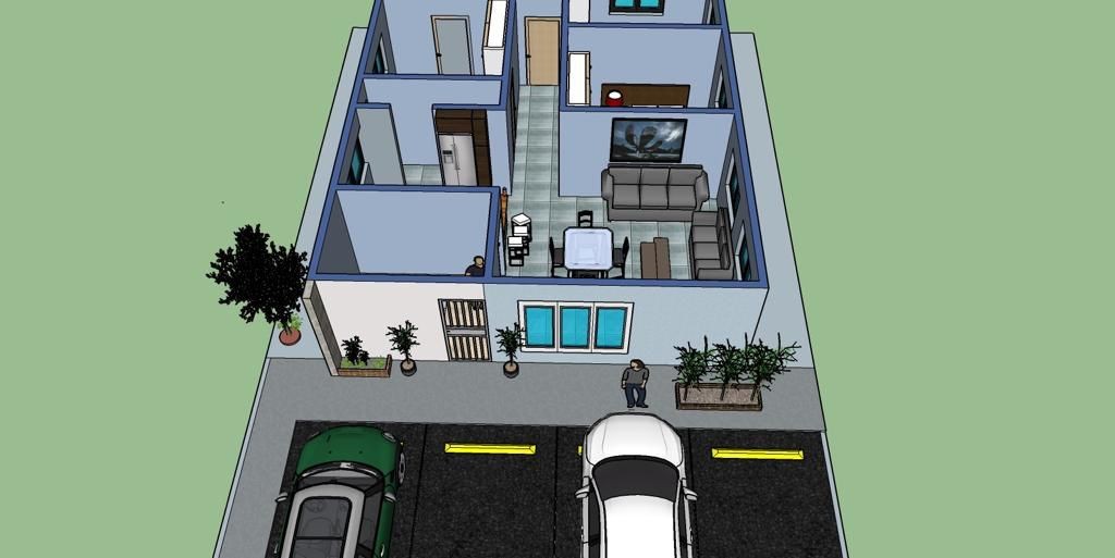 apartamentos - Apartamento nuevo en Carretera Hato Nuevo Los Alcarrizos,3 hab. precio 3,250,000 4