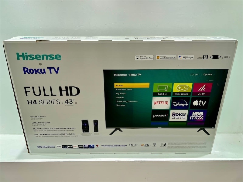 tv - SMART HISENSE ROKU TV 43 PULGADAS NUEVAS 0KM SELLADAS.