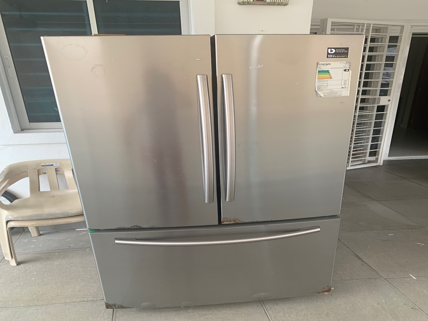 electrodomesticos - Nevera Samsung 26 pies Inverter Freezer French Door. 