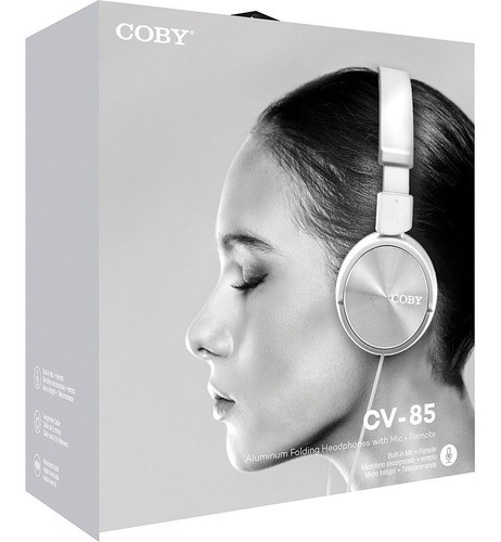 computadoras y laptops - AUDIFONO CON MICROFONO COBY,ALAMBRICO,COMPATIBLE CON DISPOSITIVOS 3.55MM