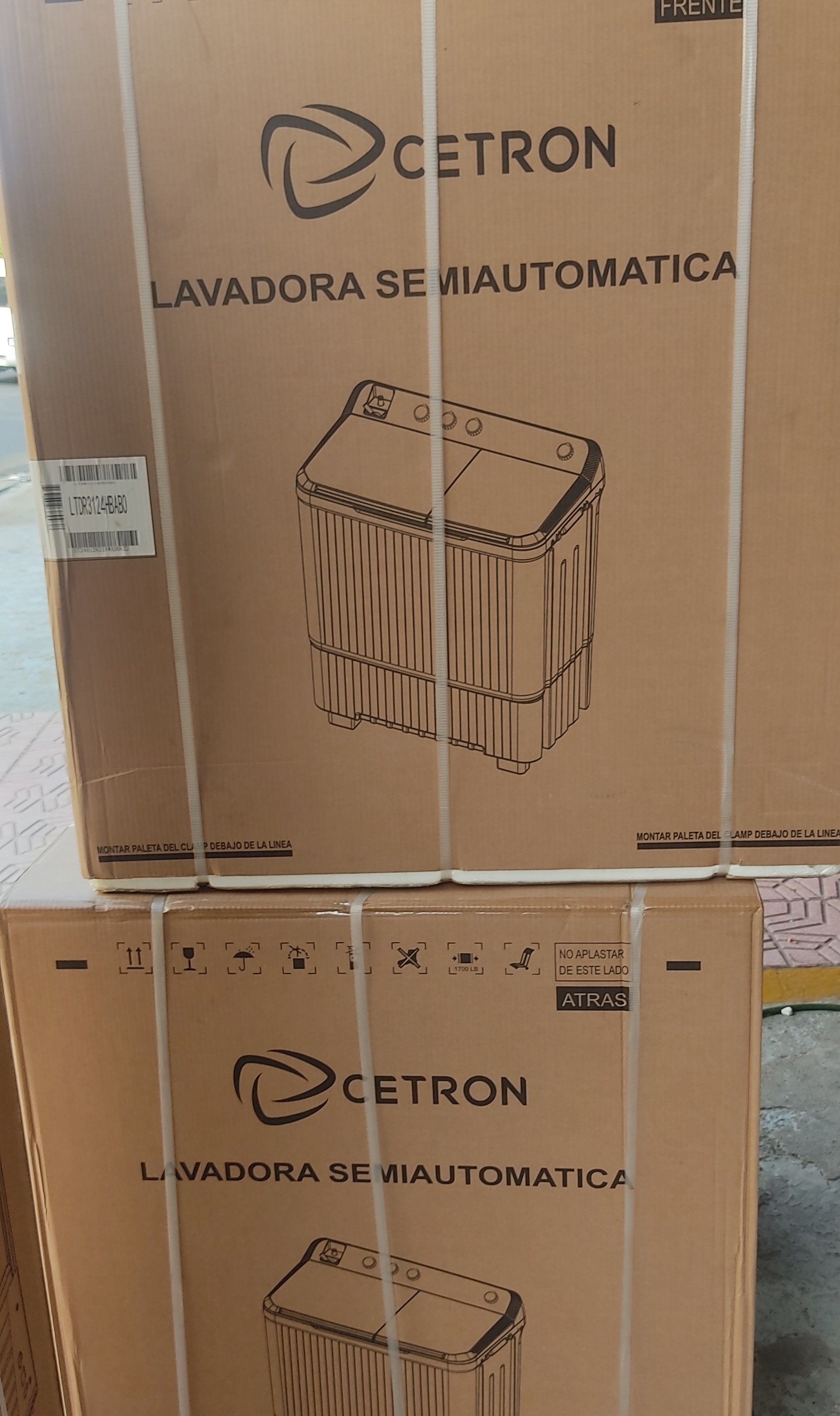 electrodomesticos - lavadora cetron 29 libras nueva