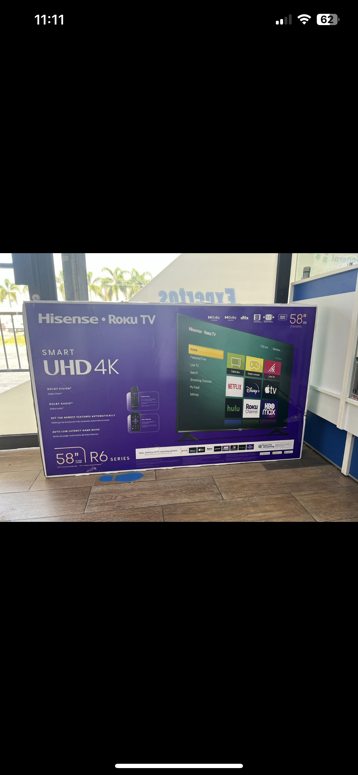 tv - Samart TV Hisense “58” ANDROID 4K