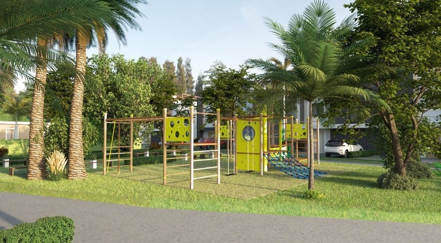 casas - Proyecto en venta Punta Cana #24-197 tres dormitorios, áreas de recreación.
 3