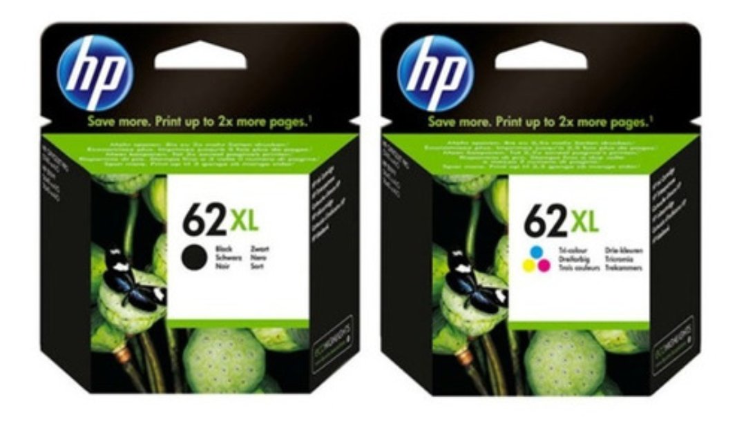 impresoras y scanners - GRAN ESPECIAL DE CARTUCHOS ORIGINALES HP 62XL NEGRO Y COLOR 