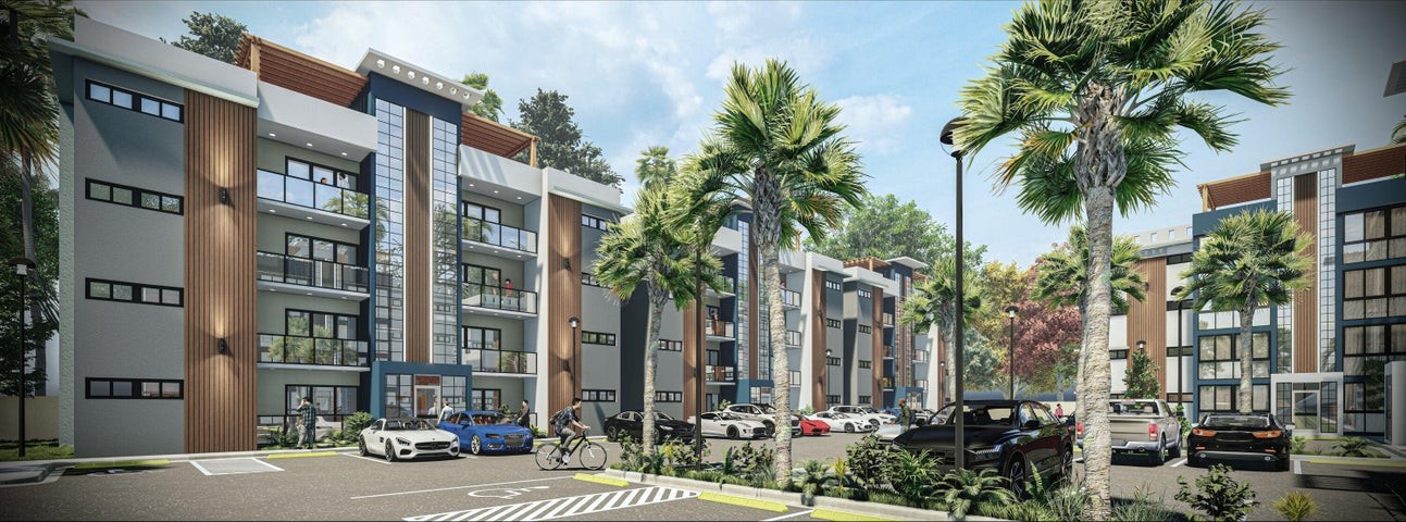 apartamentos - Proyecto en venta Punta Cana  #23-1381 dos dormitorios,, balcón, piscina, parque 6