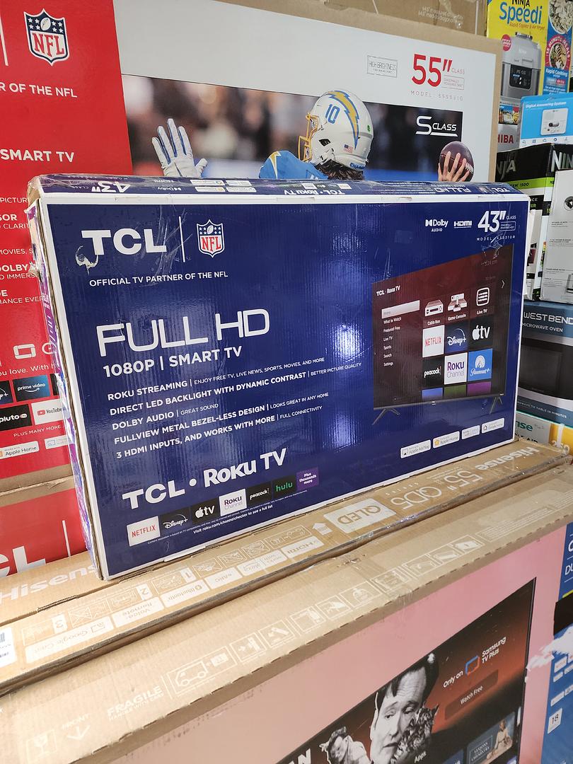 tv - televisor tcl smart tv 43 pulgadas 0