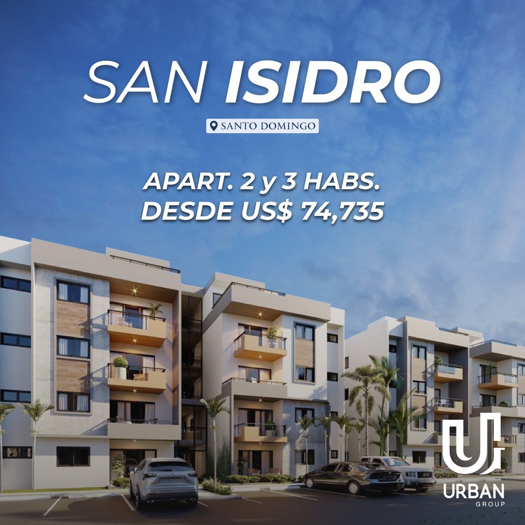 apartamentos - Apartamentos en San Isidro desde US$74,735