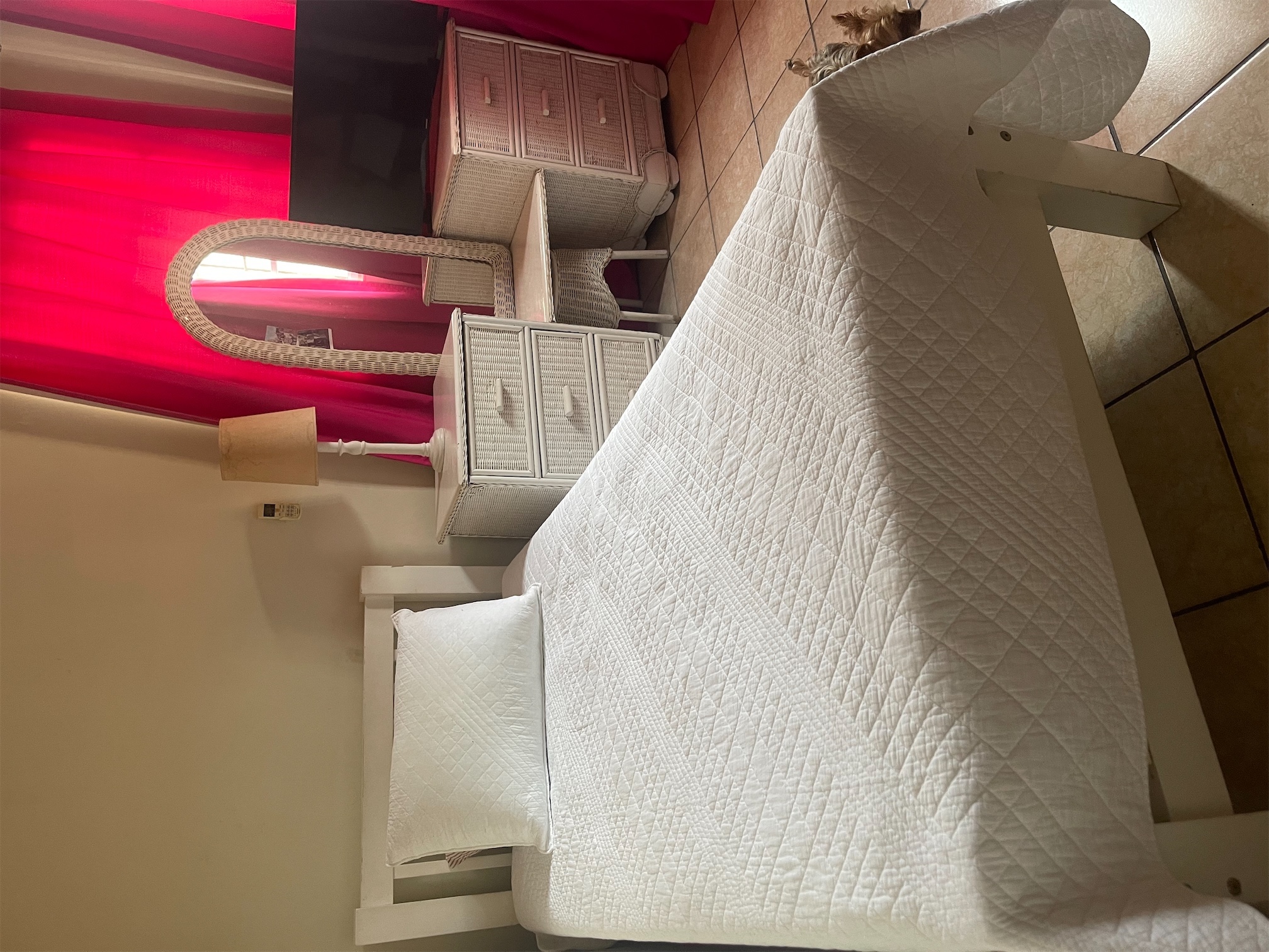 muebles y colchones - DE OPORTUNIDAD Gavetero Color Blanco Completo con Espejo y Asiento 1